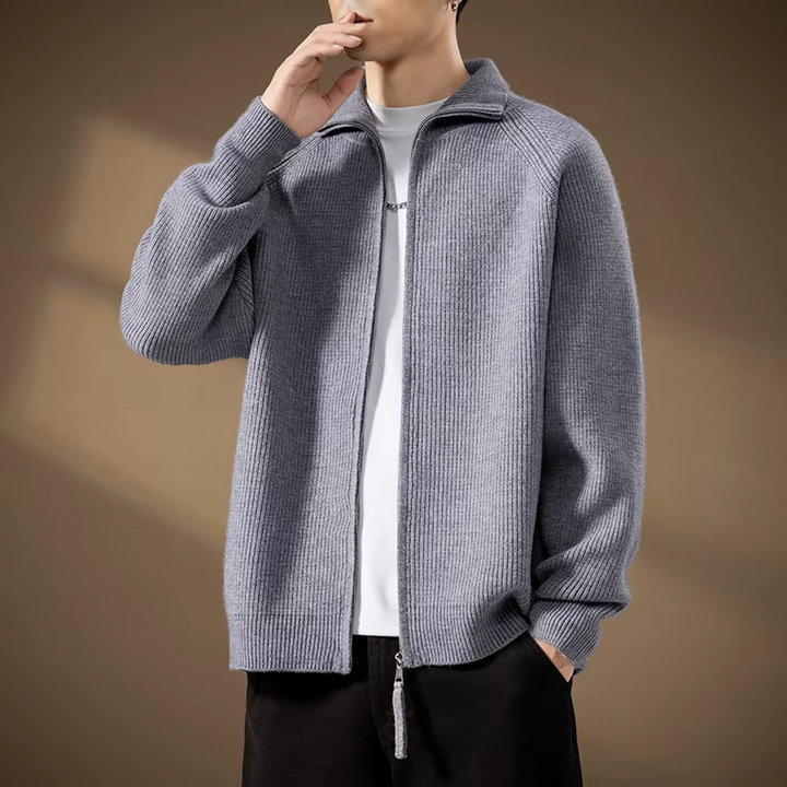 Inuit Wool Full Zip Sweater