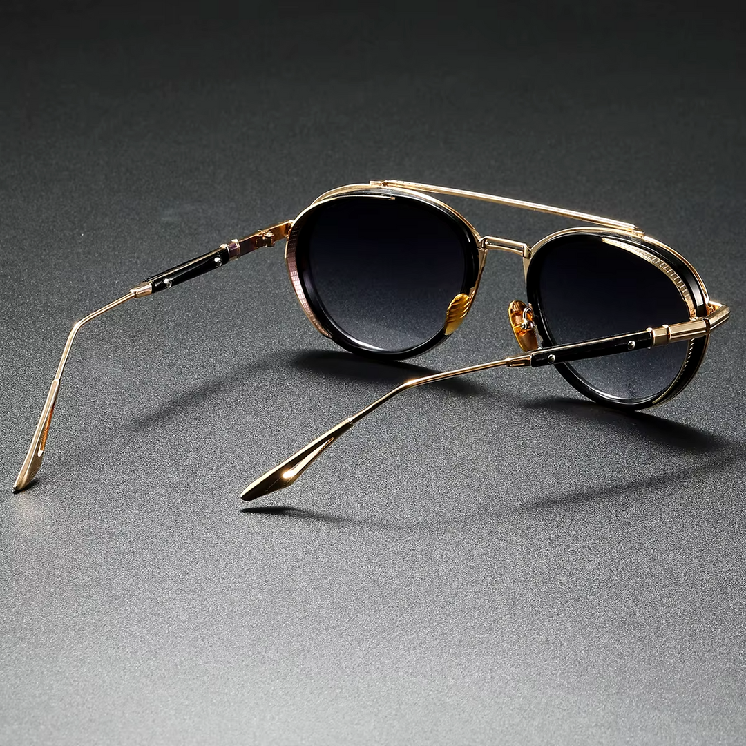 Cadre Classic Round Sunglasses