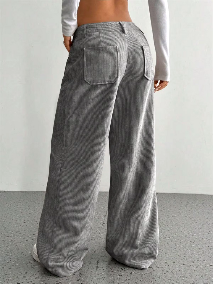 Brooke Corduroy Wide Leg Pant