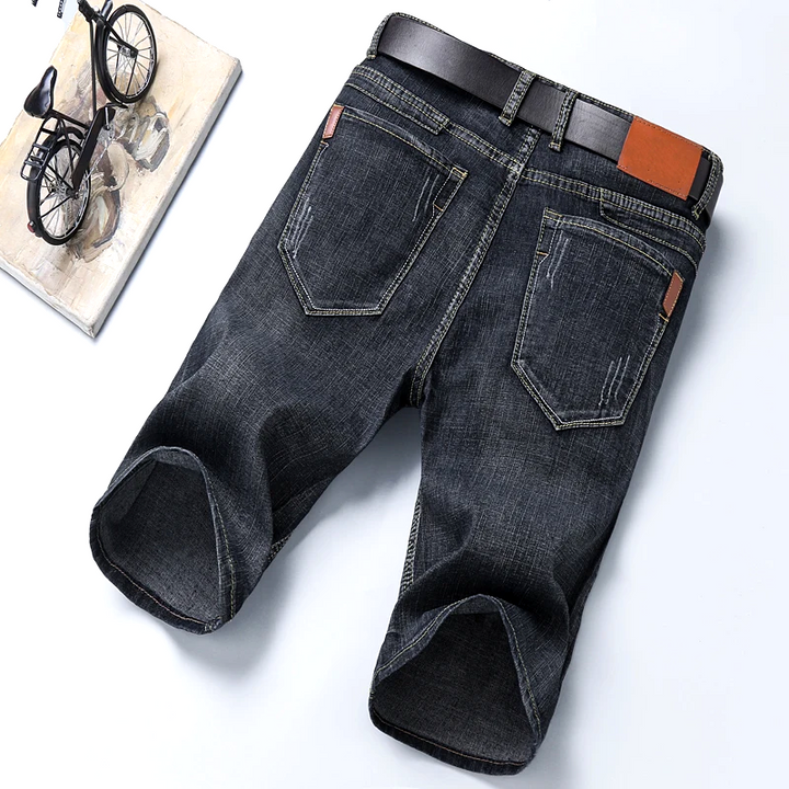 Rivet Fade Denim Short