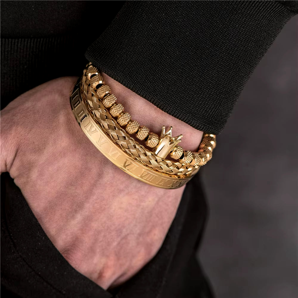 Regent Stacked Bracelet Set