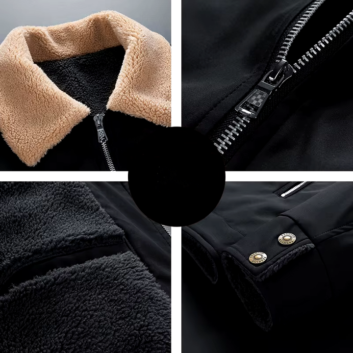 Hudson Sherpa Lined Jacket