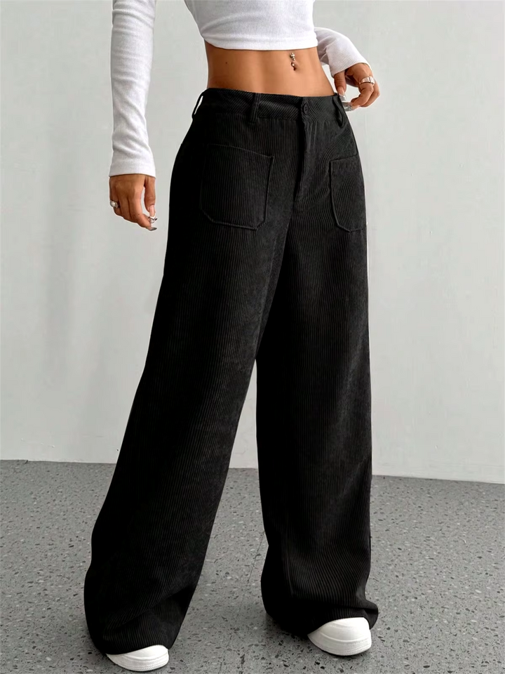 Brooke Corduroy Wide Leg Pant