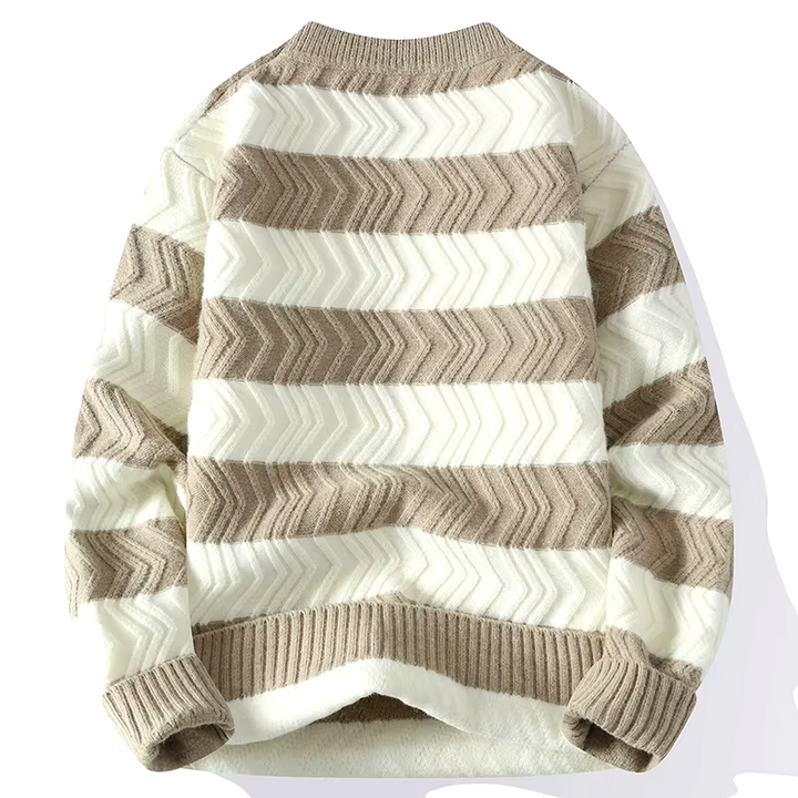 Chevron Striped Sweater