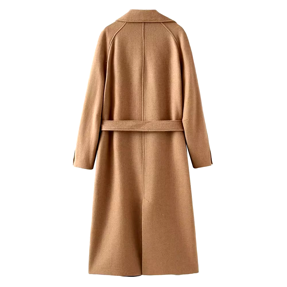 Belle Belted Wool Coat