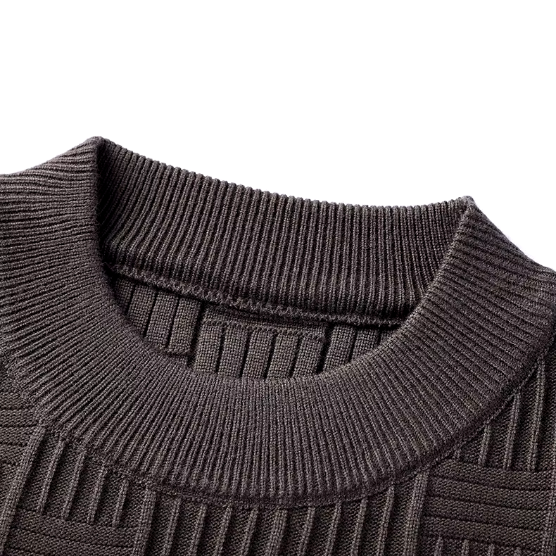 Aston Jacquard Crewneck Sweater