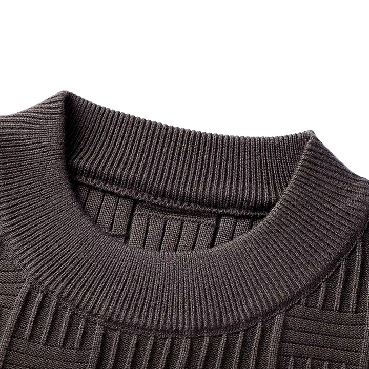 Aston Jacquard Crewneck Sweater