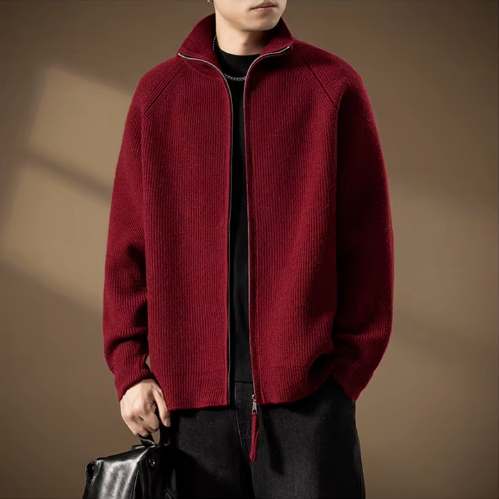 Inuit Wool Full Zip Sweater