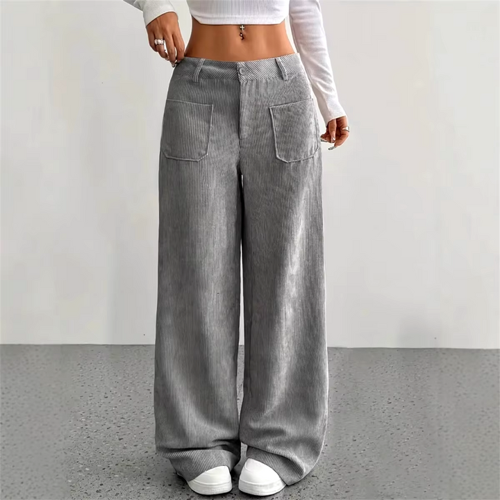 Brooke Corduroy Wide Leg Pant