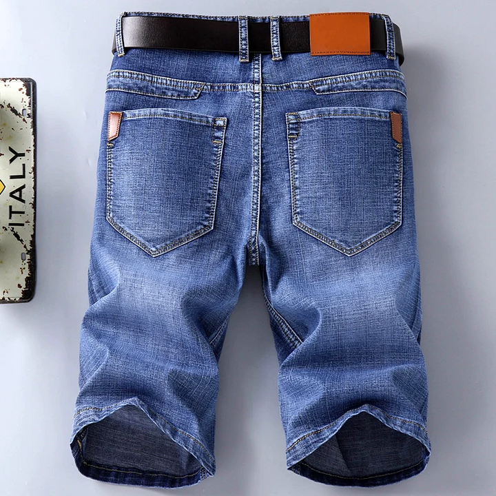 Rivet Fade Denim Short