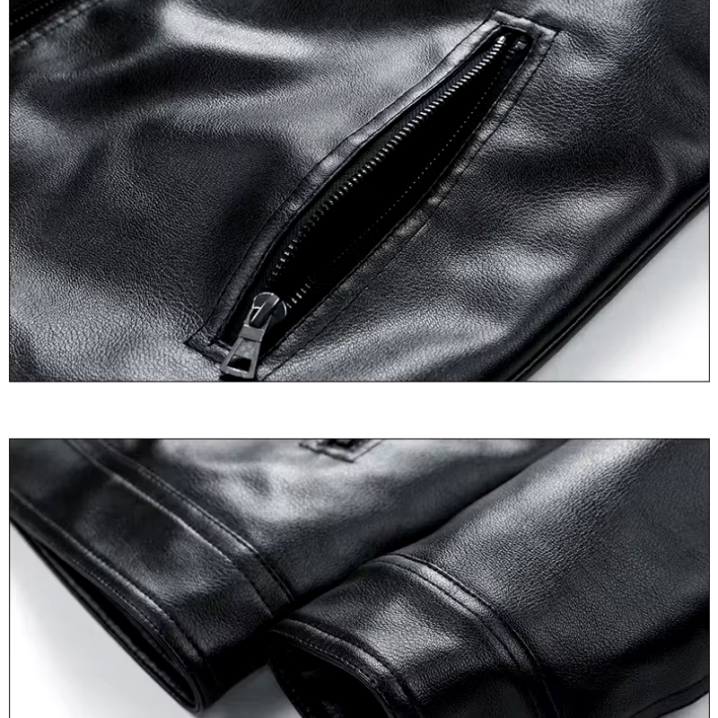 Victor Leather Trucker Jacket