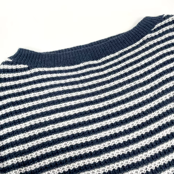 Chenille Knit Pullover Sweater