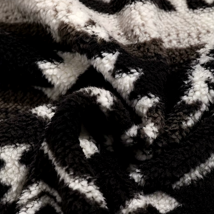 Aztec Sherpa Quarter Zip Pullover