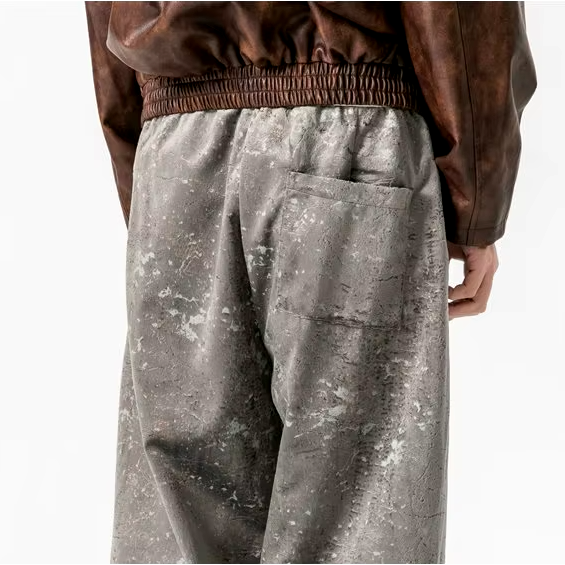 Abstract Print Sweatpants
