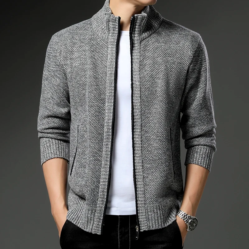 Heritage Knit Zip Cardigan