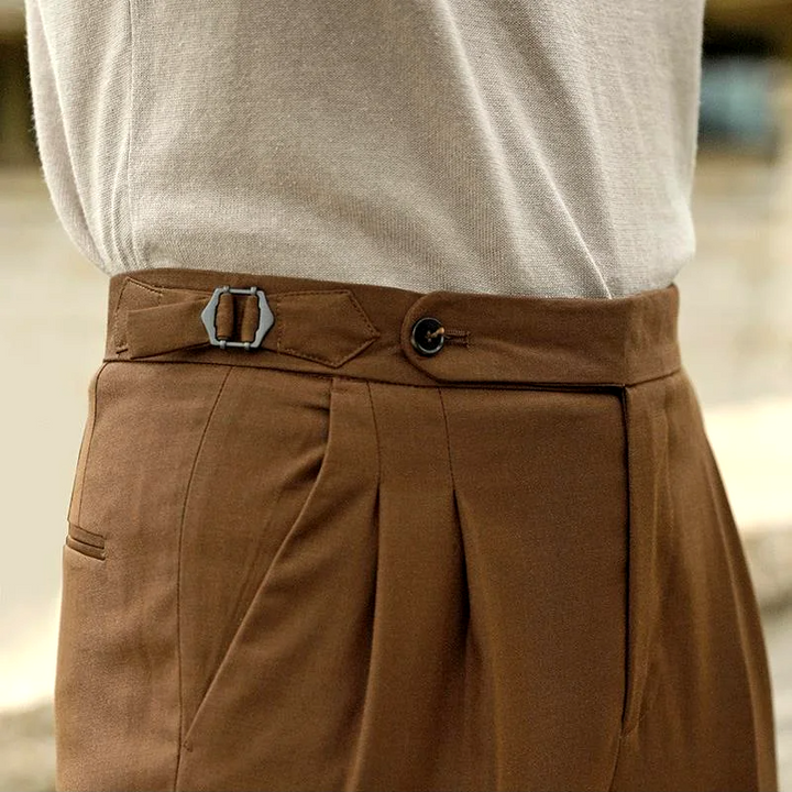 Antonios Pleated Trouser