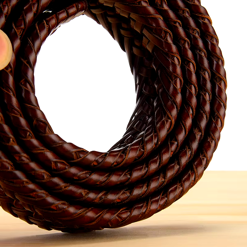 Dante Braided Leather Belt