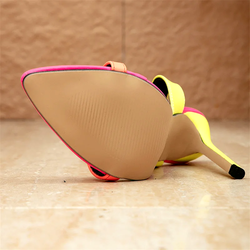 Annie Neon Heel Sandal