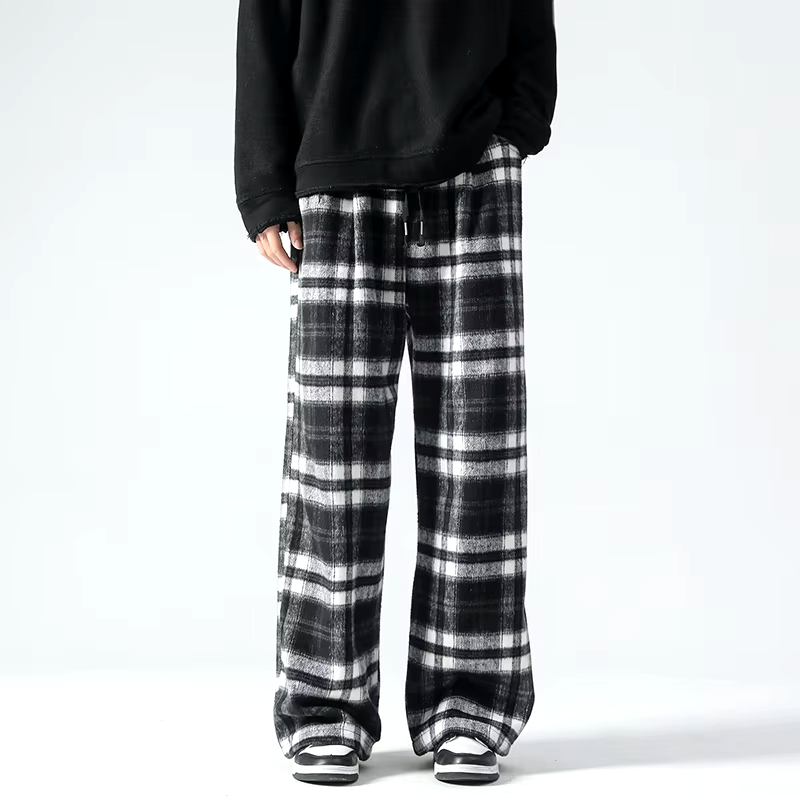Calem Plaid Pajamas Pants