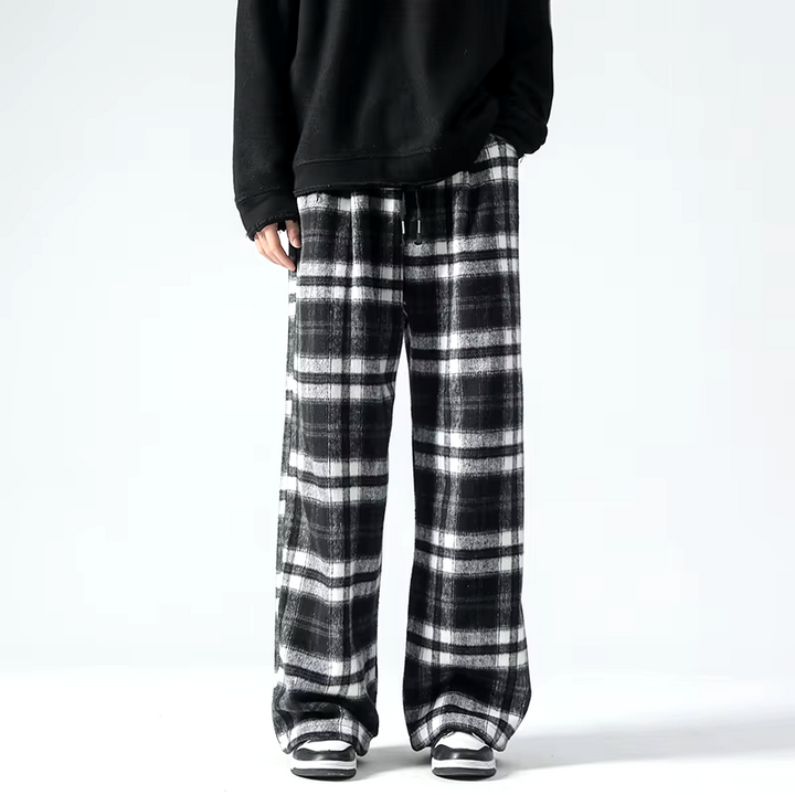 Calem Plaid Pajamas Pants