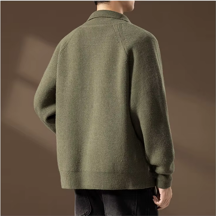 Inuit Wool Full Zip Sweater