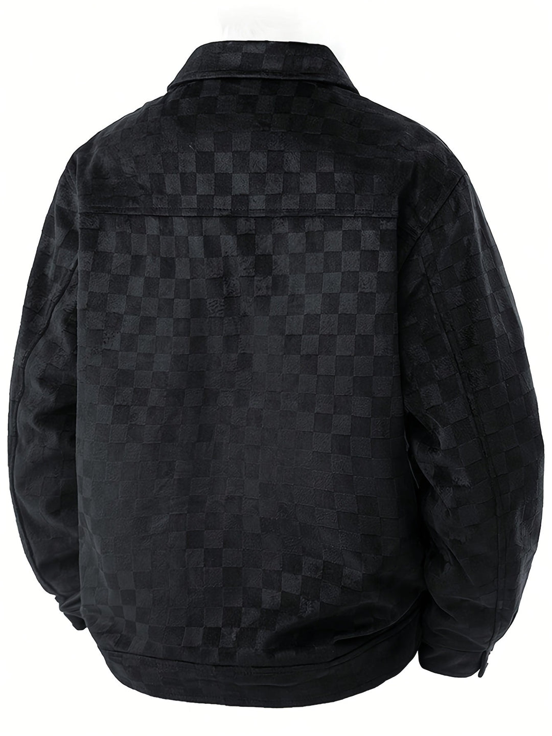 Monarch Checkered Suede Jacket