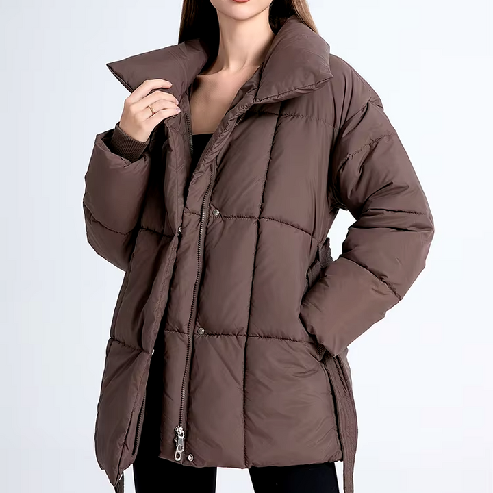 Isabella Quilted Puffer Coat