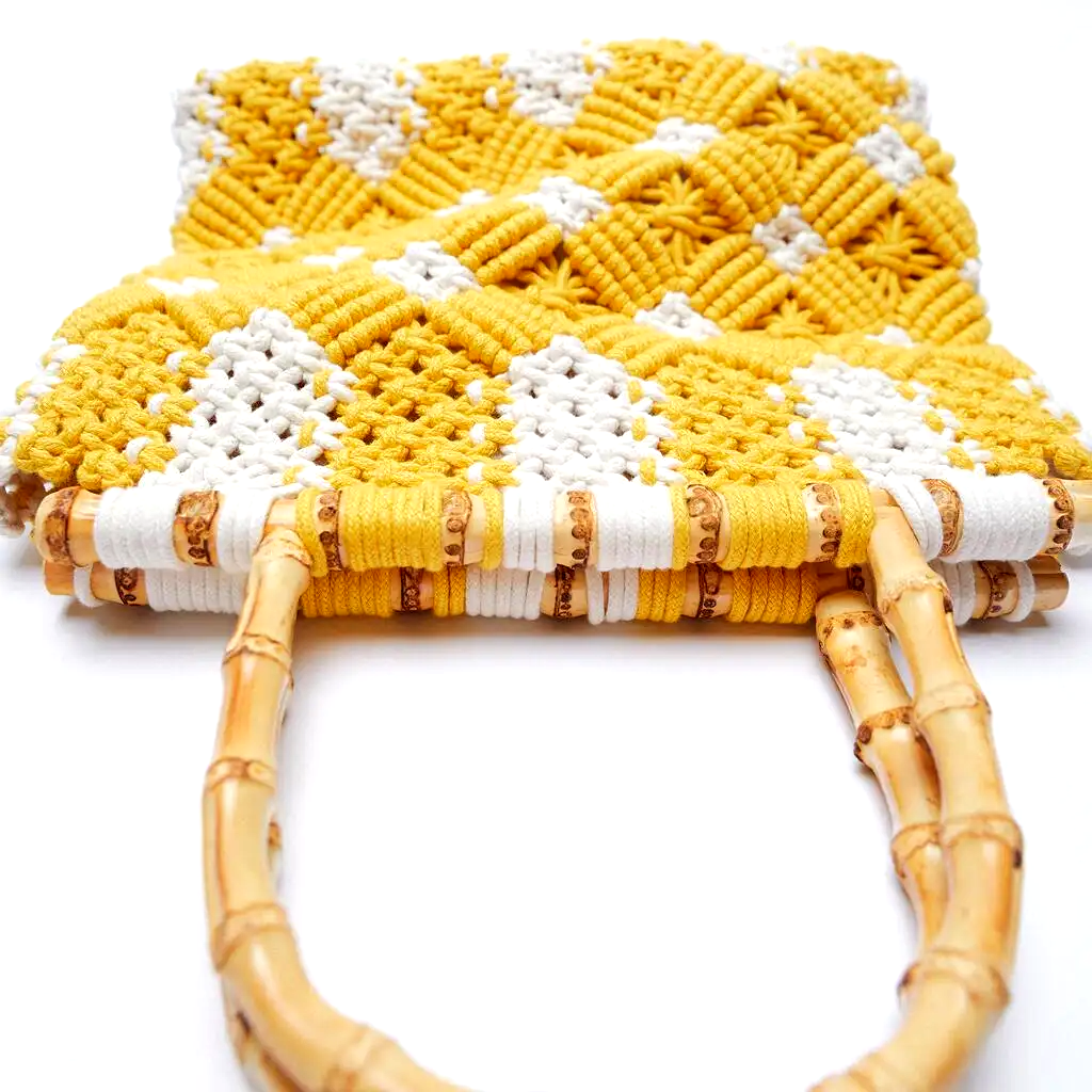 Santorini Handwoven Handbag