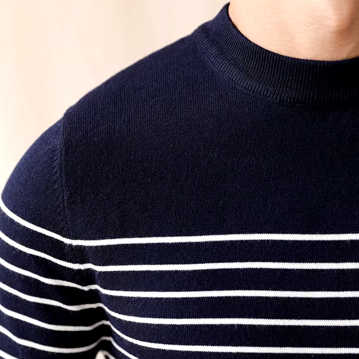 Boucle Stripe Sweater