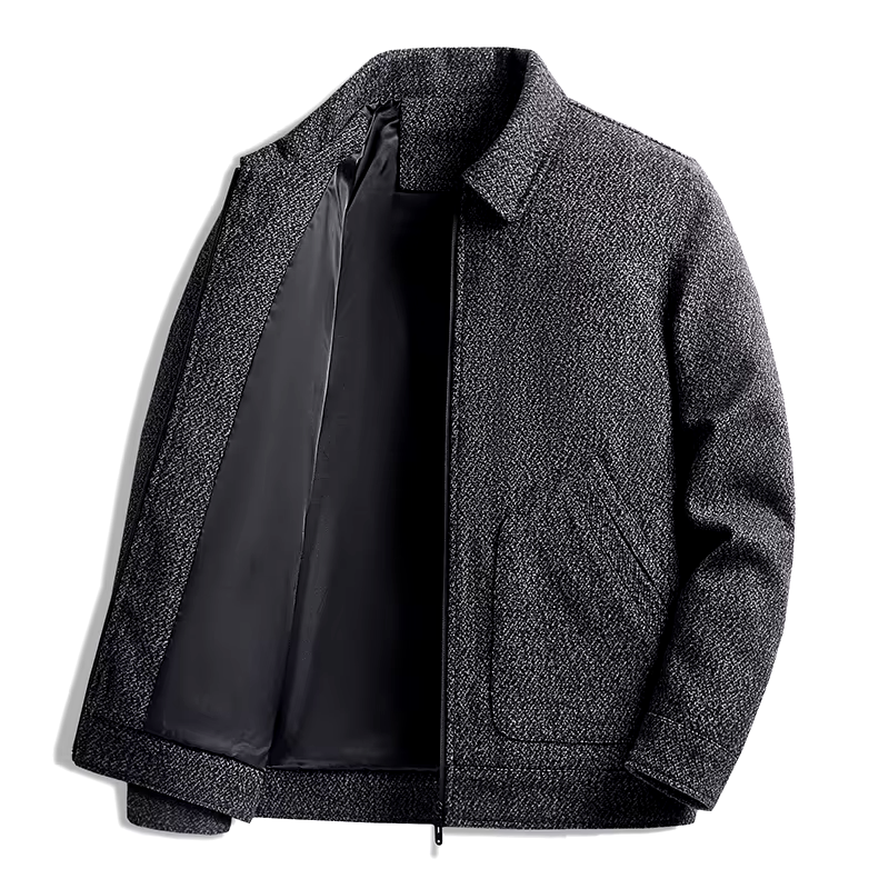 Heritage Herringbone Wool Jacket