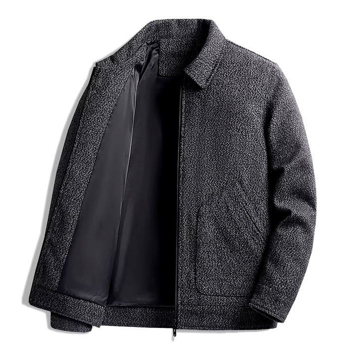 Heritage Herringbone Wool Jacket