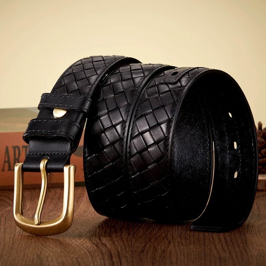 Baxter Woven Leather Belt