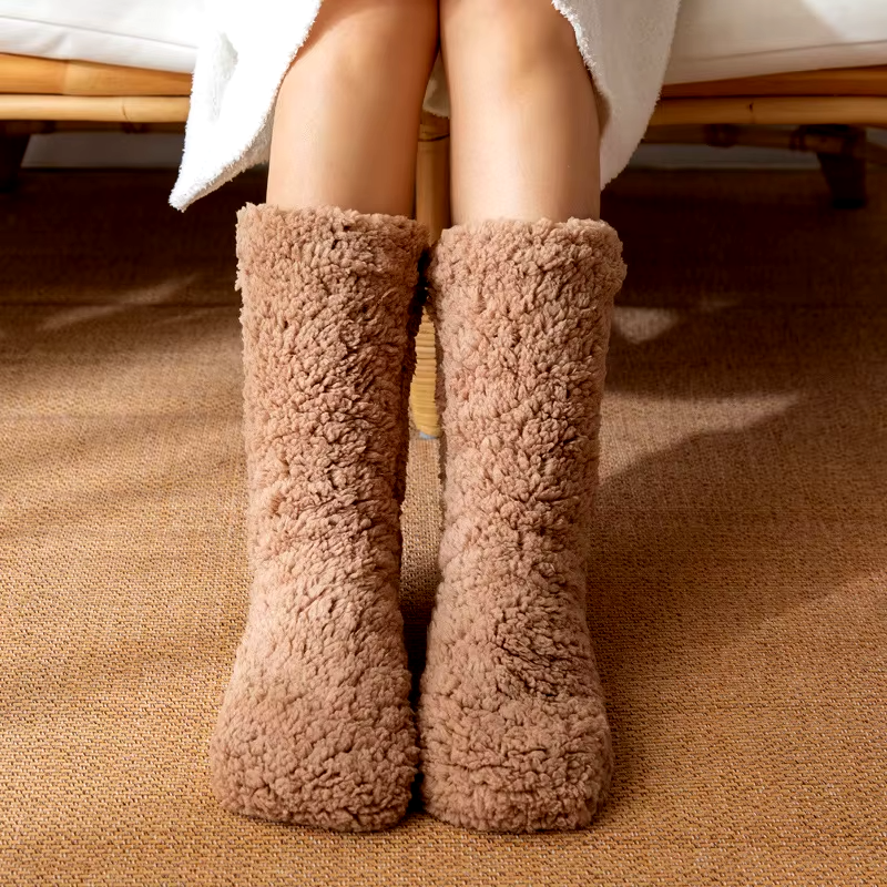 Fuzzy Fleece Socks