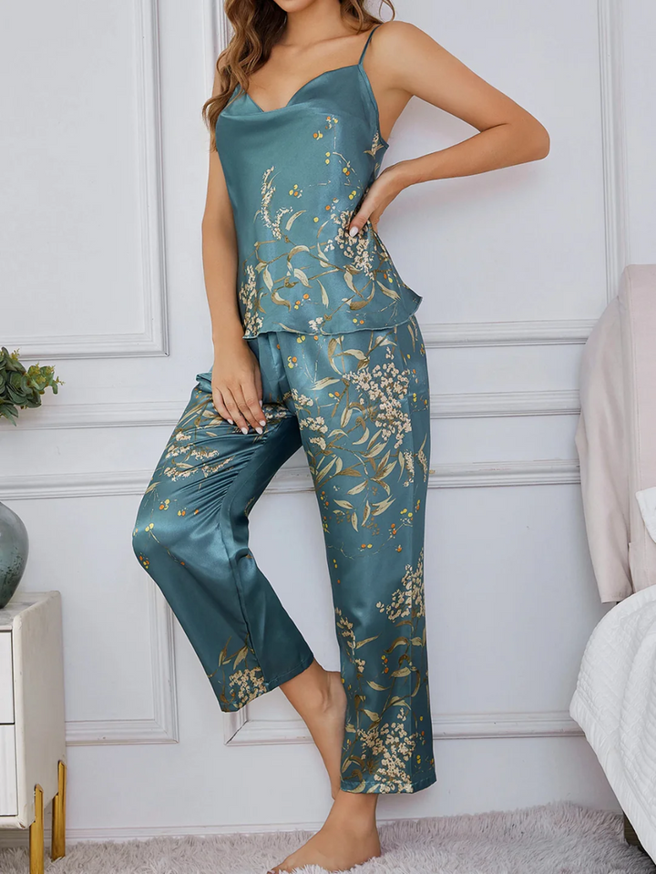 Velure Satin Lounge Set