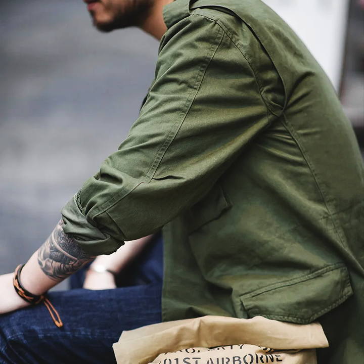 Military Green Field Jacket