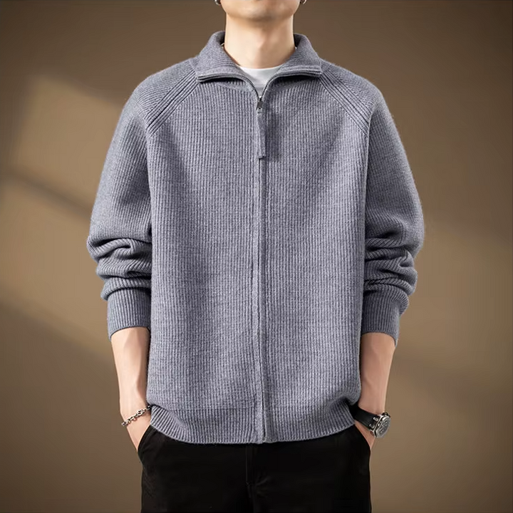 Inuit Wool Full Zip Sweater