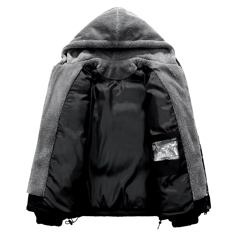 Alaska Sherpa Lined Hooded Jacket