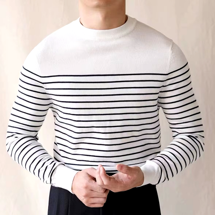 Boucle Stripe Sweater