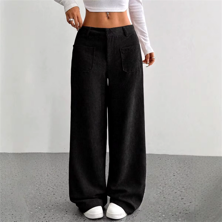 Brooke Corduroy Wide Leg Pant