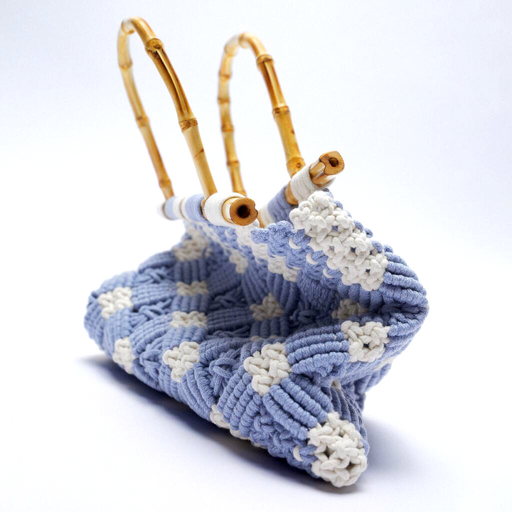 Santorini Handwoven Handbag
