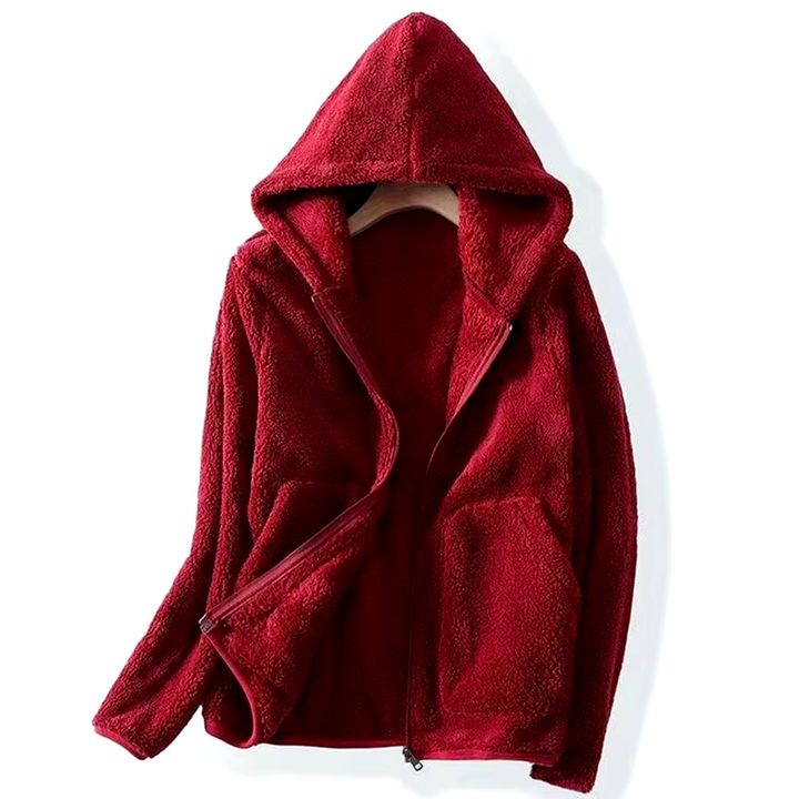 Snuggly Hooded Fleece Jacket