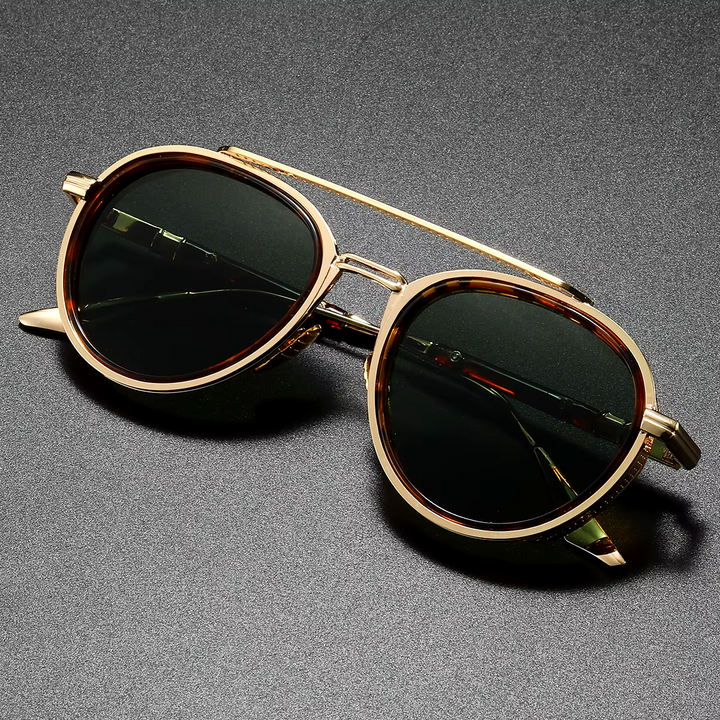 Cadre Classic Round Sunglasses