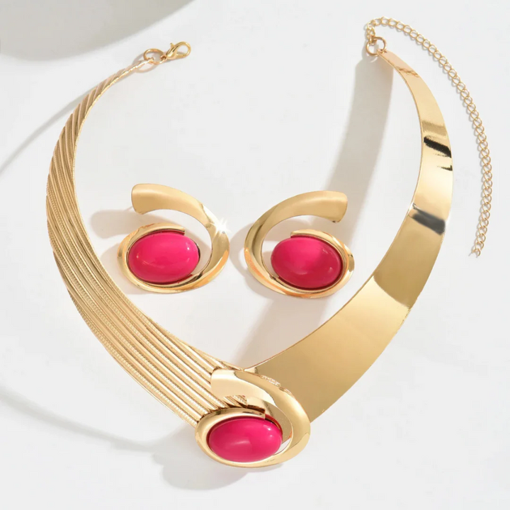 Aureus Opal Jewelry Set