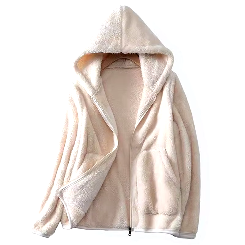 Snuggly Hooded Fleece Jacket