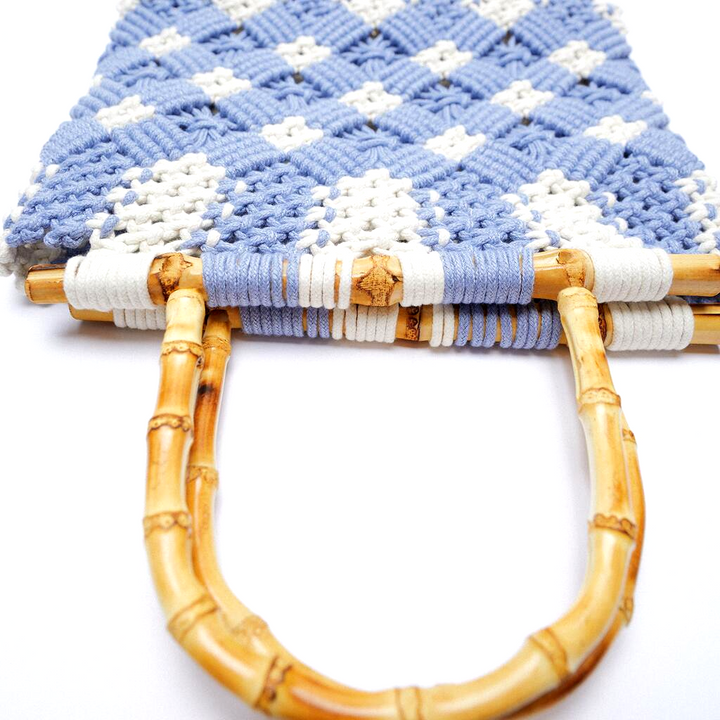 Santorini Handwoven Handbag