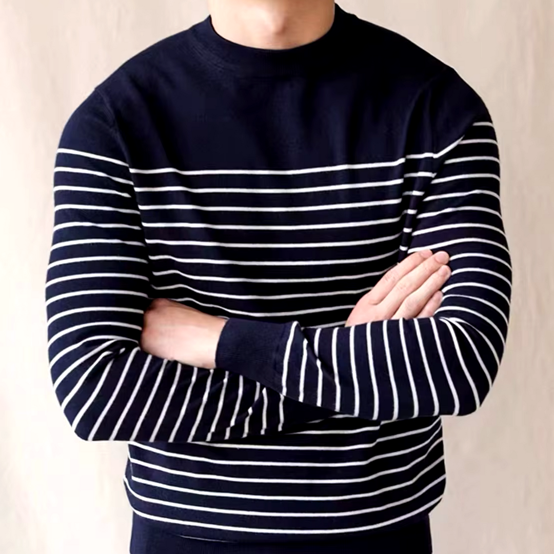 Boucle Stripe Sweater