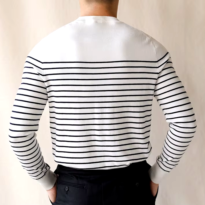 Boucle Stripe Sweater