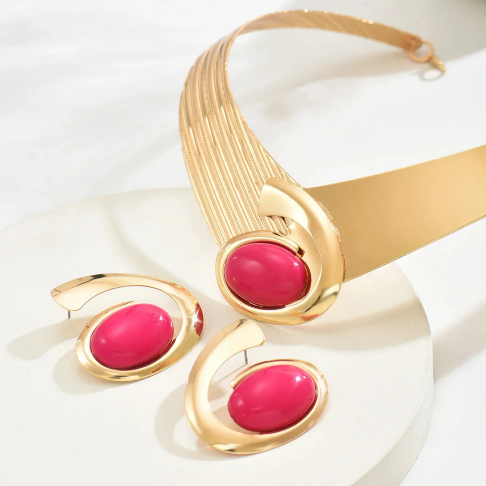 Aureus Opal Jewelry Set