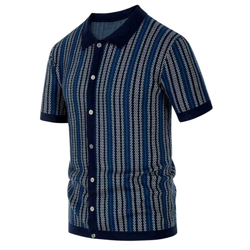 Palermo Jacquard Knit Shirt