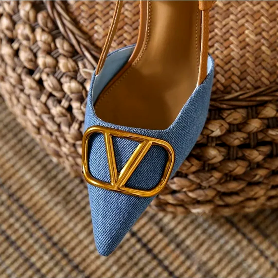 Catalina Slingback Stiletto Heel